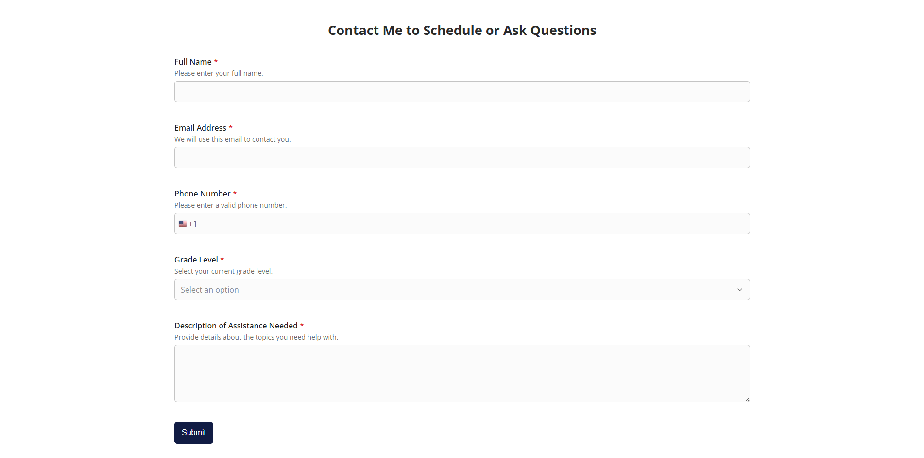 Math Tutoring Now Contact